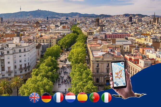 Barcelona Las Ramblas: City Walk with Audio Guide on your Phone - Key Points