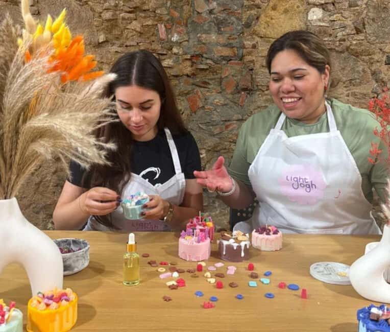 Barcelona: Light Gogh Candle Workshop - Key Points