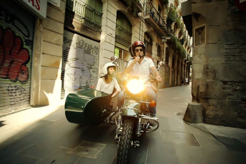 Barcelona: Motorcycle Sidecar Full-Day Tour with Stops - An Exciting Way to Cover Barcelona’s Highlights