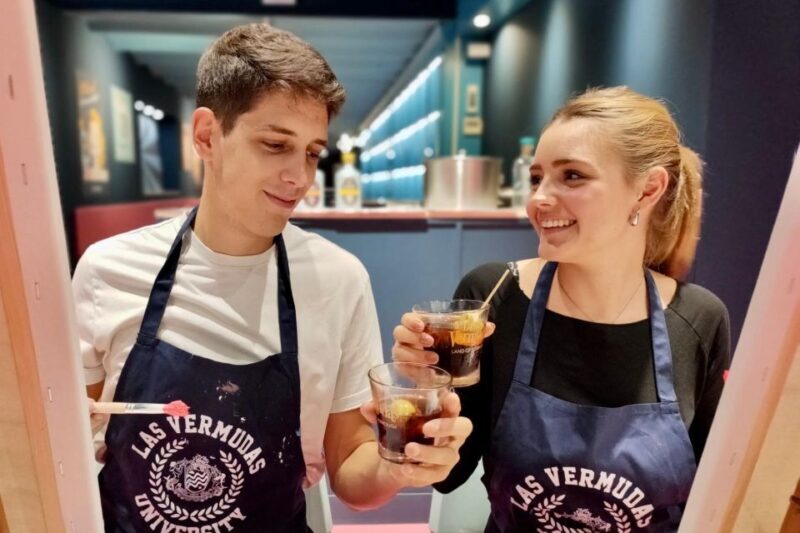 Barcelona: Paint and Sip Experience with Spanish Vermouth - Key Points