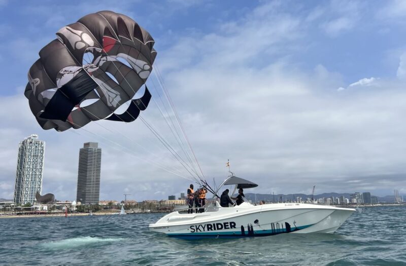 Barcelona: Parasailing Adventure Ride with Scenic Sea Views - FAQs
