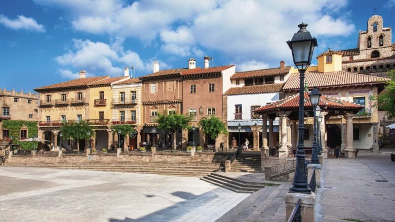 Barcelona: Poble Espanyol Skip-The-Line Ticket - Architectural and Scenic Walks