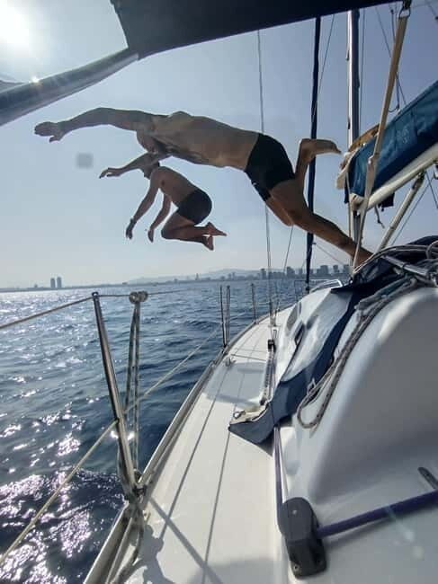 Barcelona: Private Boat Tour for 2, Swim, Snack and Drinks - Authentic Feedback from Guests