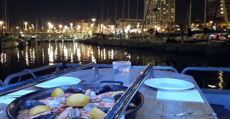 Barcelona: Private Evening Cruise with Dinner and Drinks - An Overview of the Experience