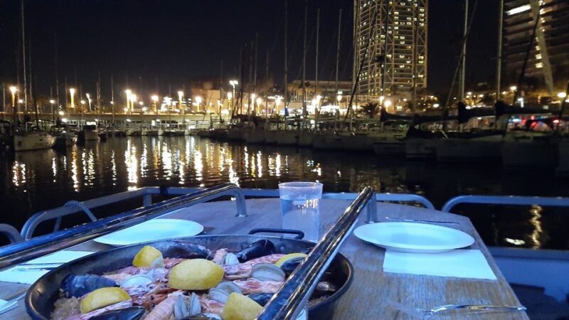 Barcelona: Private Evening Cruise with Dinner and Drinks - Practical Considerations