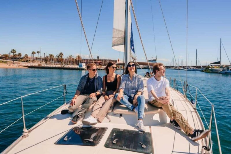 Barcelona: Sailing tour with open bar and aperitive - The Bottom Line