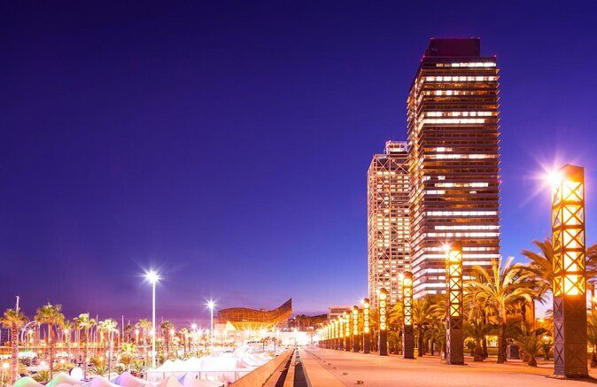 Barcelona Sensational Sunset Tour with Open Bar and Snacks - Key Points