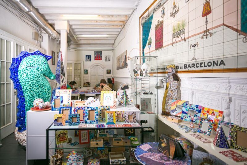 Barcelona: Trencadís Mosaic Class Learn Gaudí's Technique - The Value of the Experience