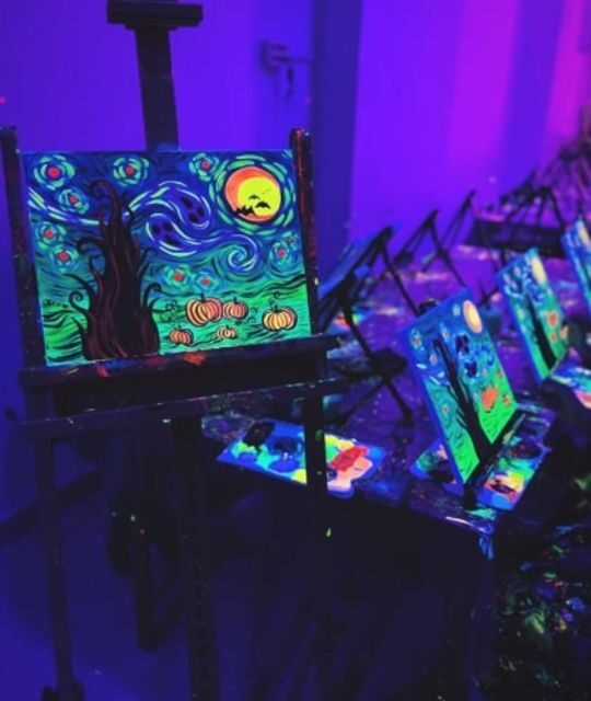 Barcelona: Wine and Van Gogh Paint and Sip Painting Class - Whats Included and Whats Not