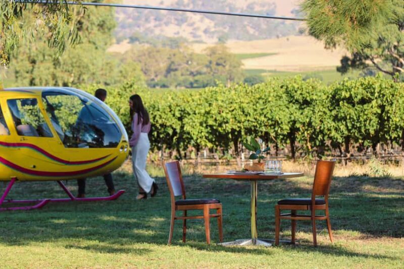 Barossa Valley: Private Helicopter Flight & Winery - Key Points