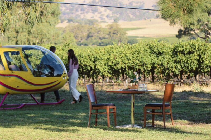 Barossa Valley: Private Helicopter Flight & Winery - What’s Included and What’s Not