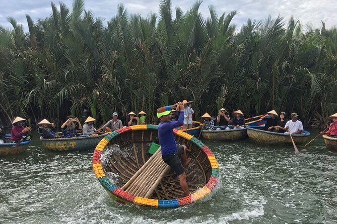 Basket Boat in Hoi An( visit water coconut forest,Crab fishing ) - The Sum Up