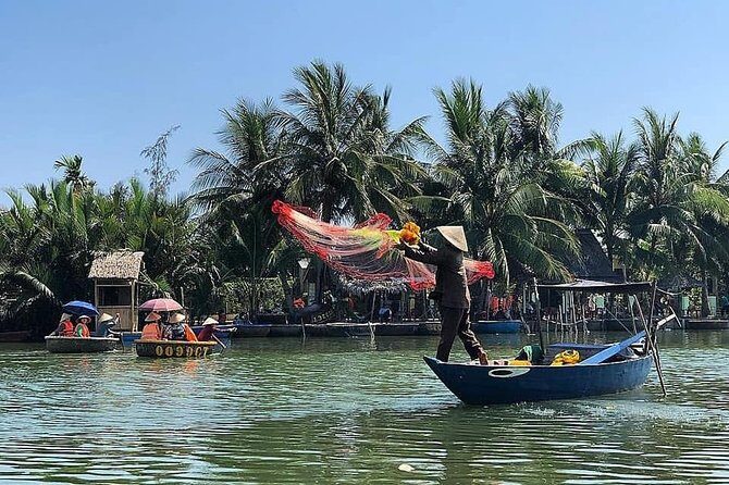 Basket Boat Riding at Bay May coconut village - The Sum Up