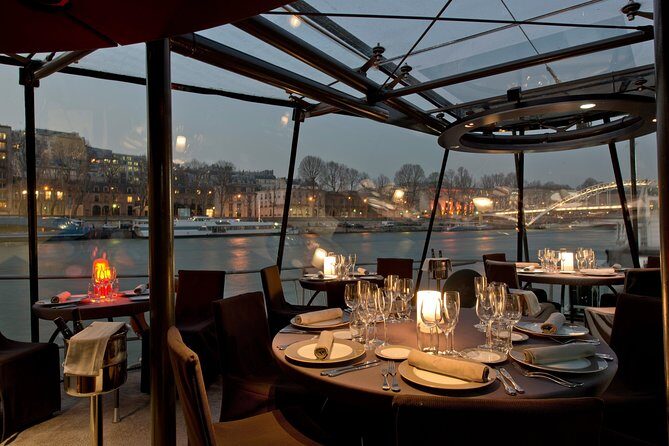 Bateaux Parisiens Seine River Gourmet Dinner & Sightseeing Cruise - Suitable For