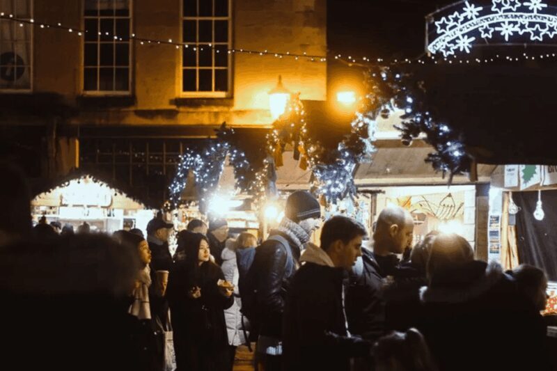 Bath: Christmas Market and City Highlights Walking Tour - Key Points