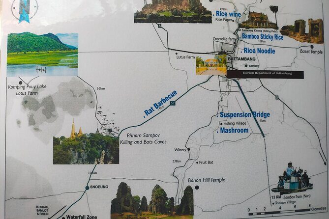 Battambang Tuk Tuk tour: Bambootrain, Killing & Bat Caves,Sunset - A Detailed Look at the Tour Experience