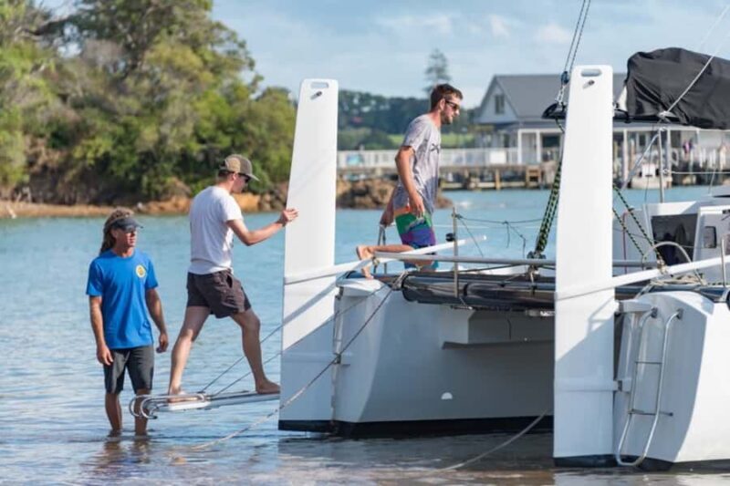 Bay of Islands: Catamaran Sail, Wildlife Island & Lunch - Key Points