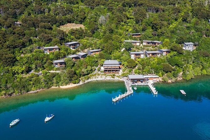 Bay of Many Coves, Marlborough Sounds- Heli-lunch from Wellington - Aerial Elegance: The Bay of Many Coves Helicopter & Lunch Tour
