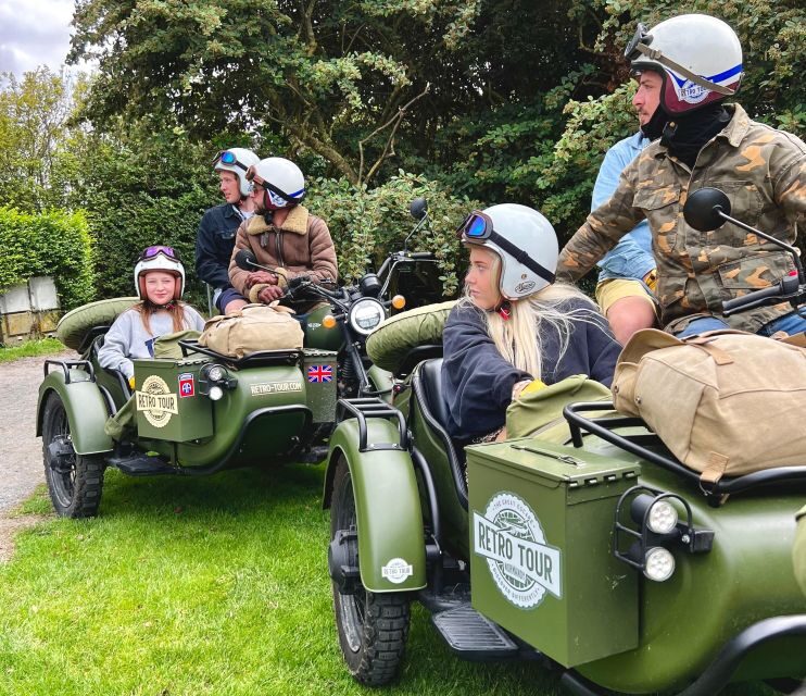 Bayeux: 2-hour tour of the D-Day beaches, by vintage sidecar - The Ride: A Blend of History and Scenic Beauty
