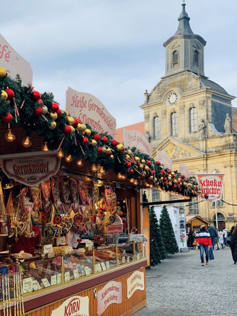Bayreuth: Christmas city tour in German - The View from the Castle Tower