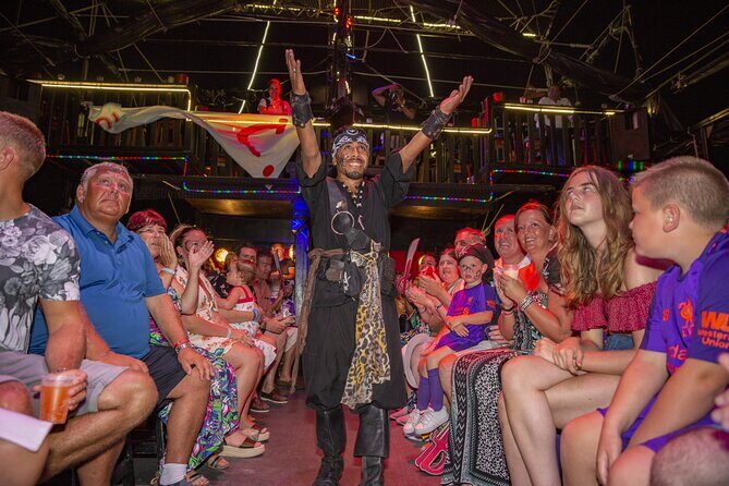 Be amazed with PIRATE SHOW in Cancun, includes Dinner & Open Bar - Authenticity and Atmosphere