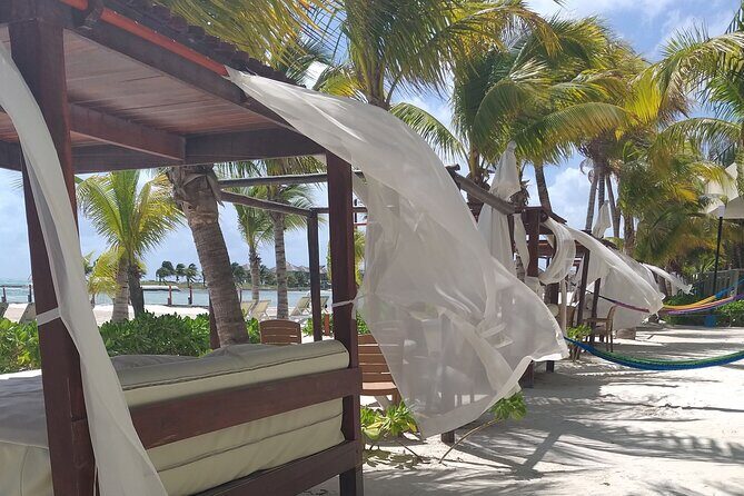 Beach Club tour with beautiful views of the Caribbean Sea. Transport included - Introduction: A Relaxing Day in Paradise