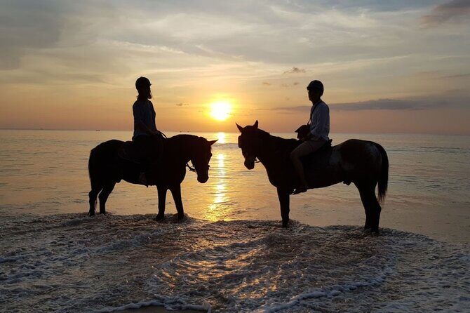 Beach Horse Riding At Sunset In Phuket - A Scenic Sunset Ride on Phuket’s Kamala Beach