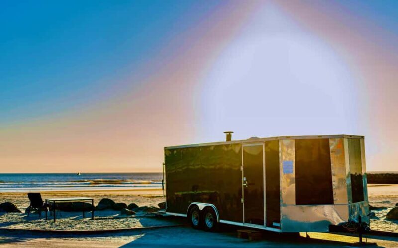 Beach Sauna Experience, Aromatherapy & Cold Plunge - Who Will Love This?