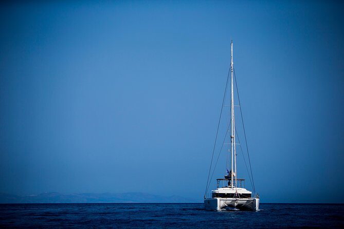 Beautiful Day Catamaran Caldera Cruise incl. Meal & Drinks - Authentic Feedback from Travelers
