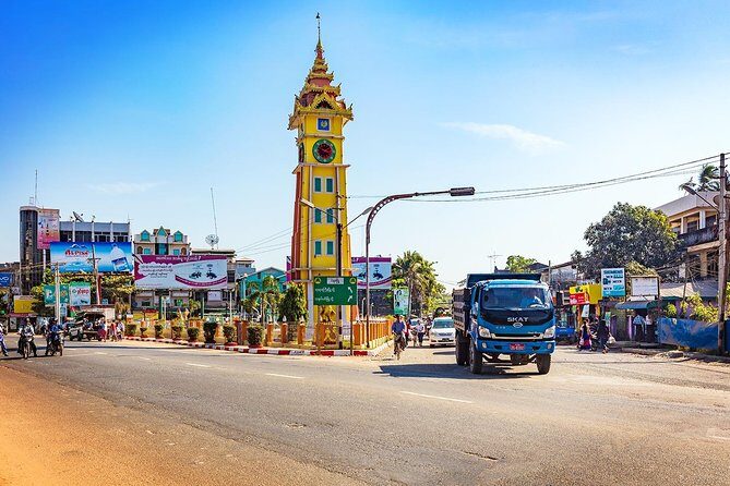 Beautiful Mon ancient city in Myanmar, Bago - Exploring Royal Architecture at Kanbawzathadi Palace