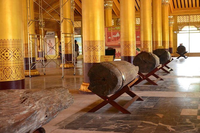Beautiful Mon ancient city in Myanmar, Bago - Sampling Local Flavors at the Market and Restaurant
