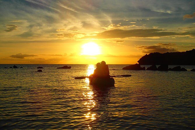 Beautiful sunset kayak tour in Okinawa - Key Points