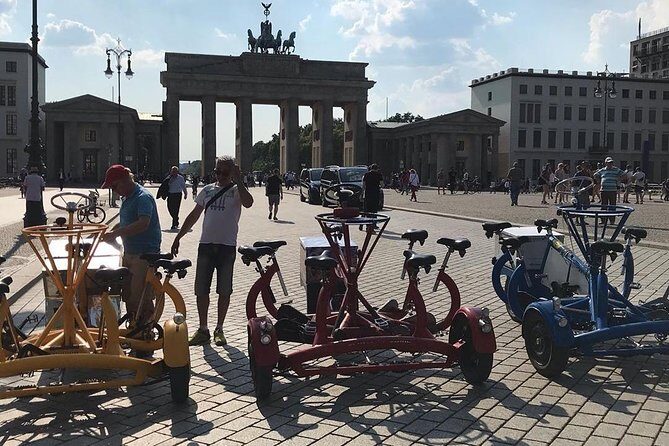 Beer Bike & Party Bike Highlights Berlin City Tour including pick-up - What to Expect During the Ride