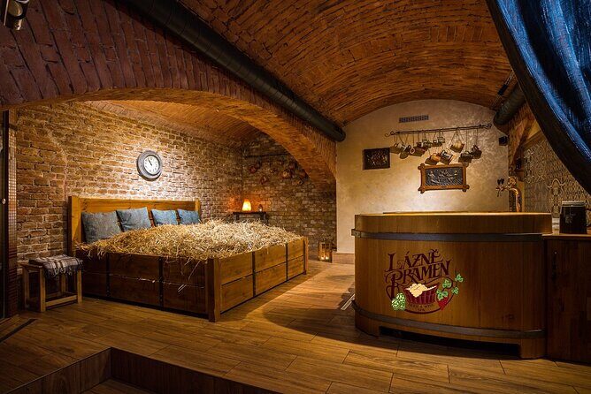 Beer Spa for 2 people/ 1 tub - 1 hour Activity in Prague - Key Points
