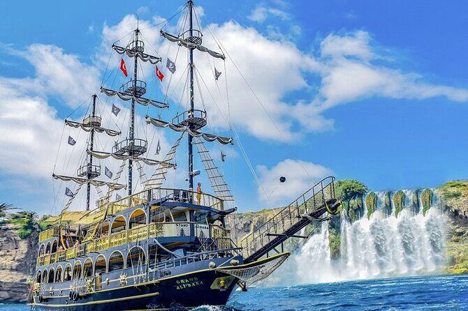 Belek Pirate Boat Trip With Animations and Lunch - Key Points