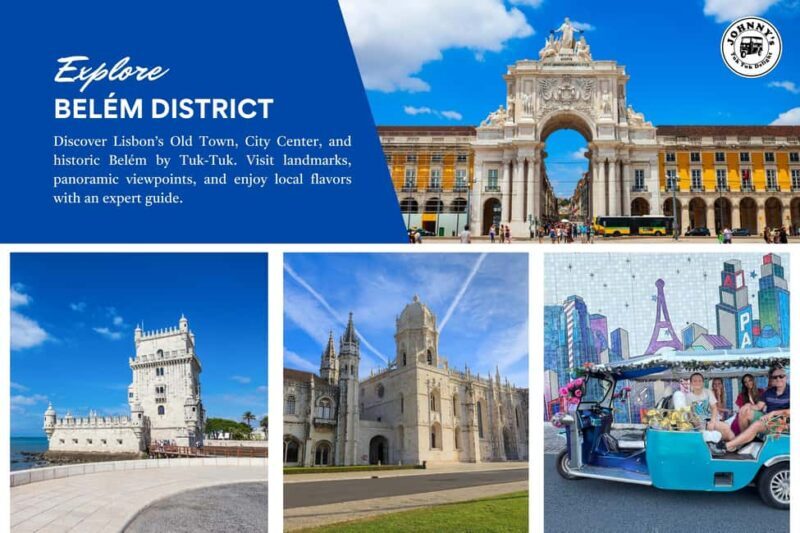 Belem Tower Tuk Tuk Tour Lisbon Old Town, City Center, Belém - An In-Depth Look at the Tour Experience