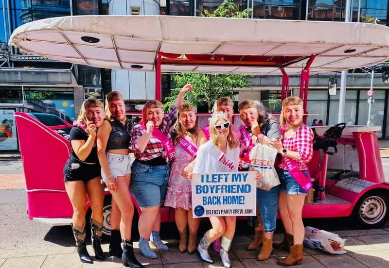 Belfast: 2-Hour Pub Golf Tour on Party Bike - The Extras and Additional Options