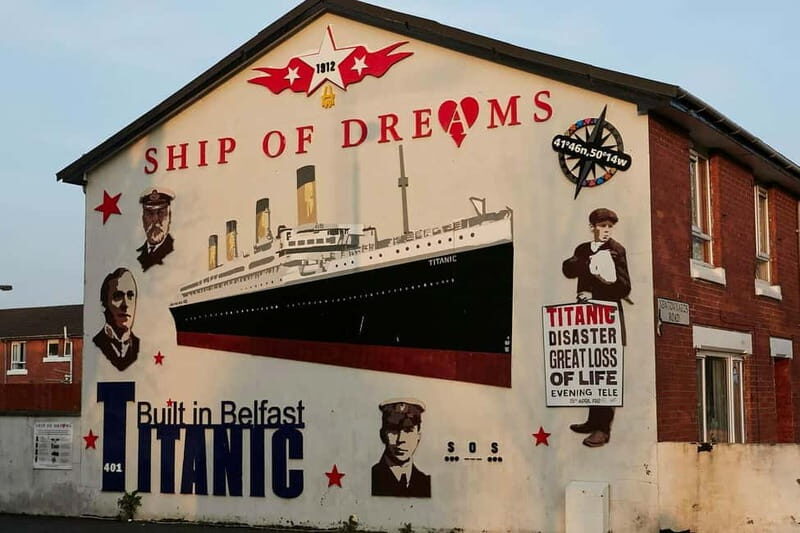 Belfast Day Tour with Peace walls, Titanic & Irish whiskey - Key Points