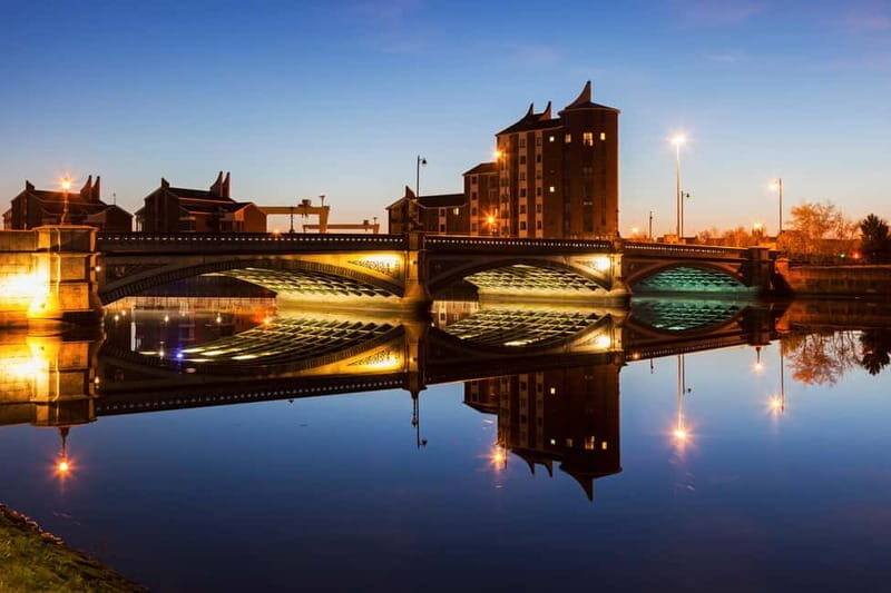 Belfast: Guided Nighttime Hydrobike Tour on the River Lagan - Key Points