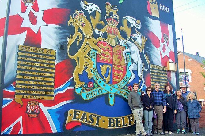 Belfast original taxi drivers 2hr of The history of terror tour - An In-Depth Look at the Belfast Black Taxi Tour