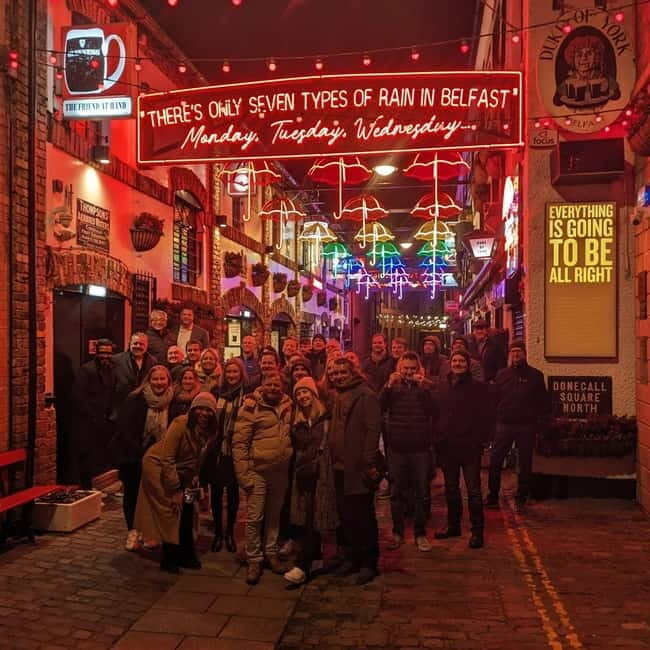 Belfast: Pub Crawl and Bar Walking Tour with Two Drinks - The Balance of History and Entertainment