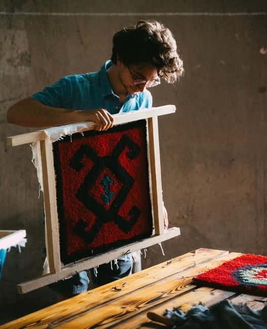 Belgrade: Tufting Workshop with 100% wool - What You Can Expect in the Studio
