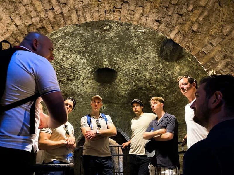 Belgrade: Underground Tour with Riverside Sparkling Wine - Key Points