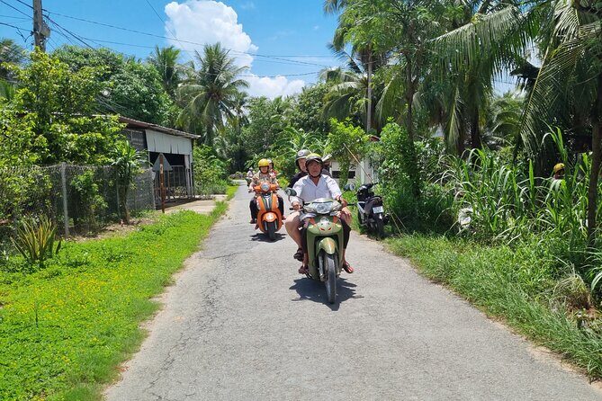 Ben Tre Mekong Zig Zag: Scooter, Sailboat, and Food (Full day) - FAQs