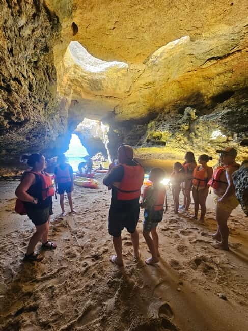 Benagil Cave: Guided Kayak Tour with Caves and Cliffs - FAQs