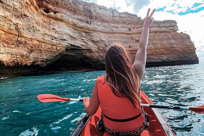 Benagil Kayak Guided Tour Secret Beaches and Caves 2h - A Closer Look at the Experience