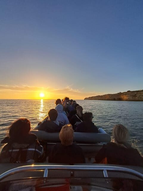 Benagil Private Boat tour Sunset - Key Points