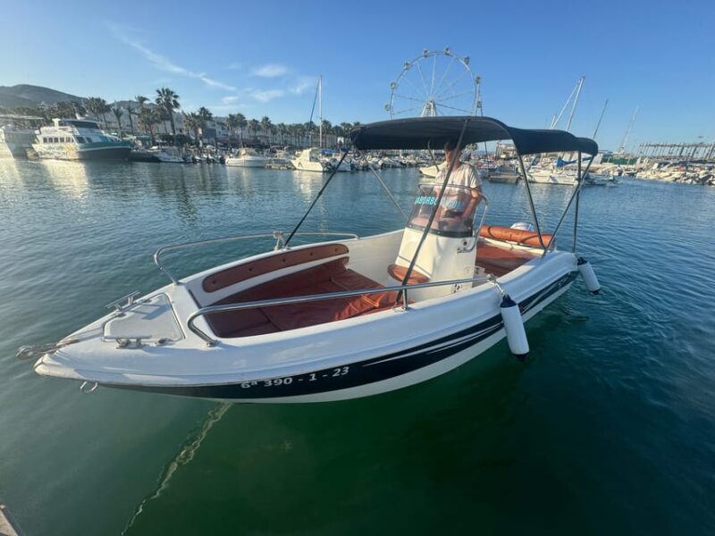 Benalmádena: Boat Rental without License - The Sum Up