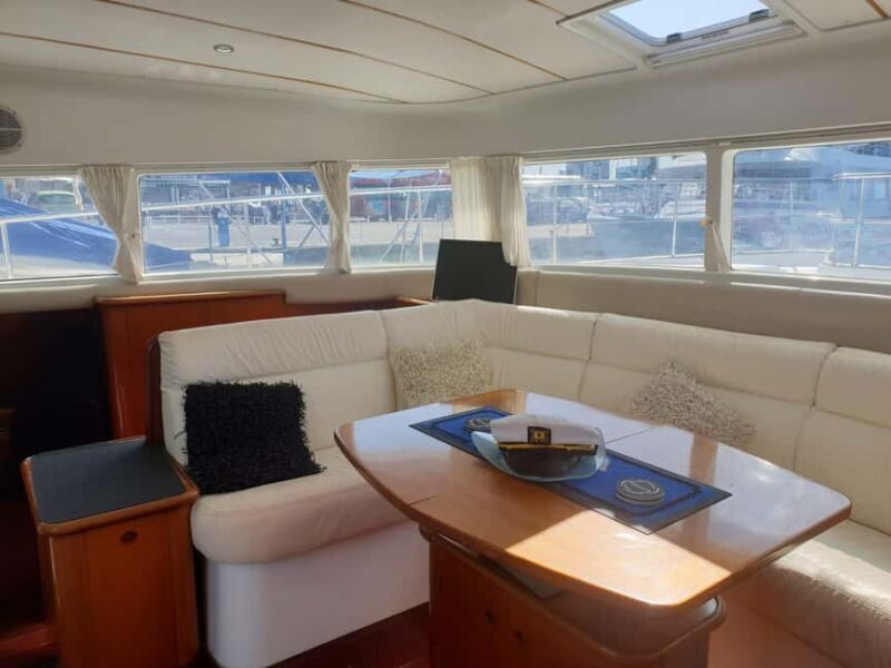 Benalmádena: Private Catamaran Charter for up to 12 People - The Meeting Point