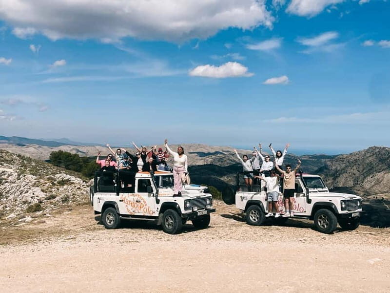 Benidorm: Mountains Half-Day Jeep Trip to Algar Waterfalls - An Authentic Off-Road Experience in the Costa Blanca